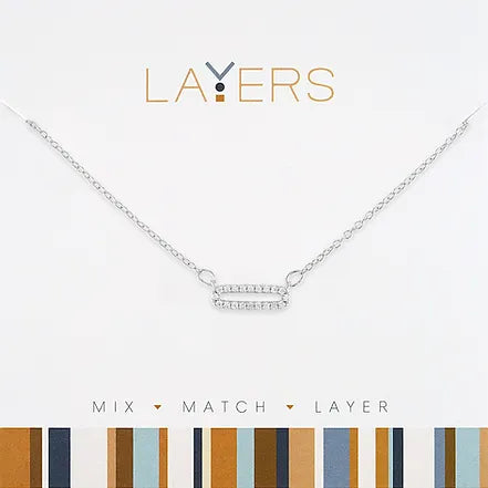 Silver Layers Necklace