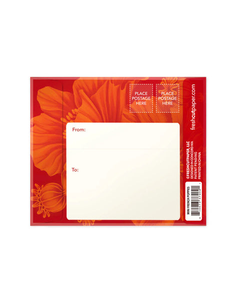 Envelope for greeting card - back