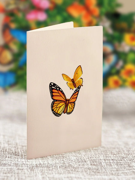 Butterflies & Buttercups Notecard