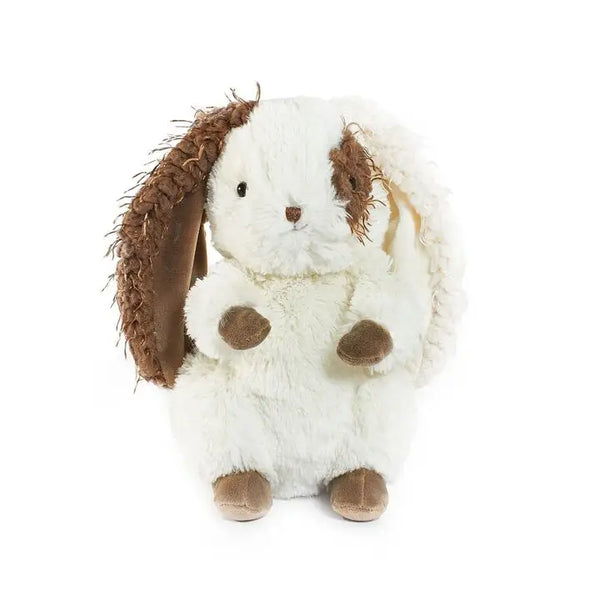Herby Hare, a white and brown plush bunny from Bunnies by the Bay