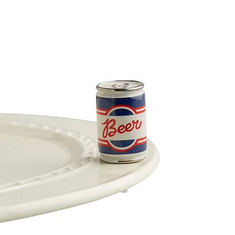 Beer Me - beer can mini by Nora Fleming