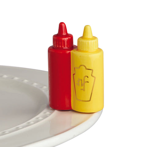 Main Squeeze - Nora Fleming mustard and ketchup mini