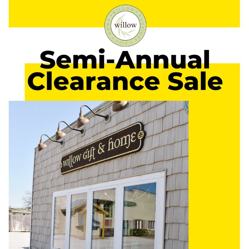 Our Semi-Annual Clearance Sale Starts Now