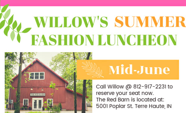 Fashion Luncheon Postponed