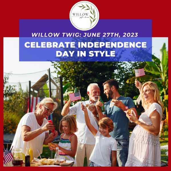 Host the Perfect 4th of July Celebration with Willow Gift & Home!