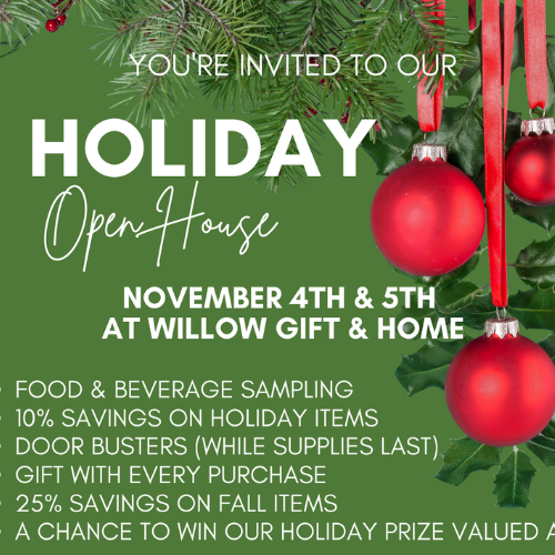 Join us for our Holiday Open House!