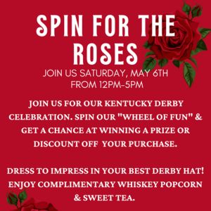 Join us for a Derby Event this Weekend at Willow!