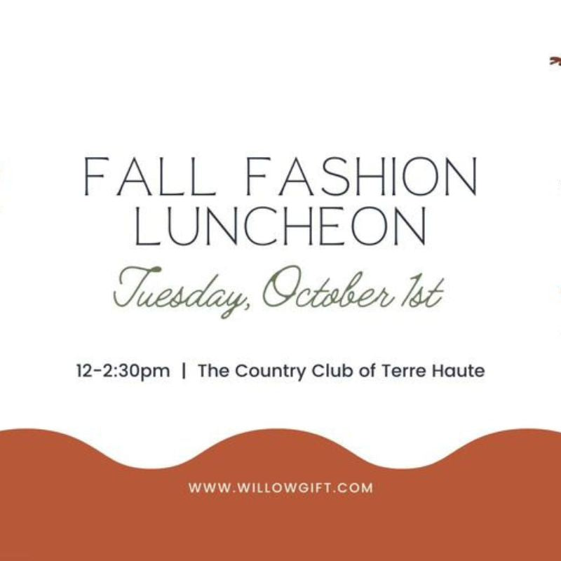 Fall Fashion Luncheon Reservation