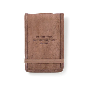 One Good thing leather journal