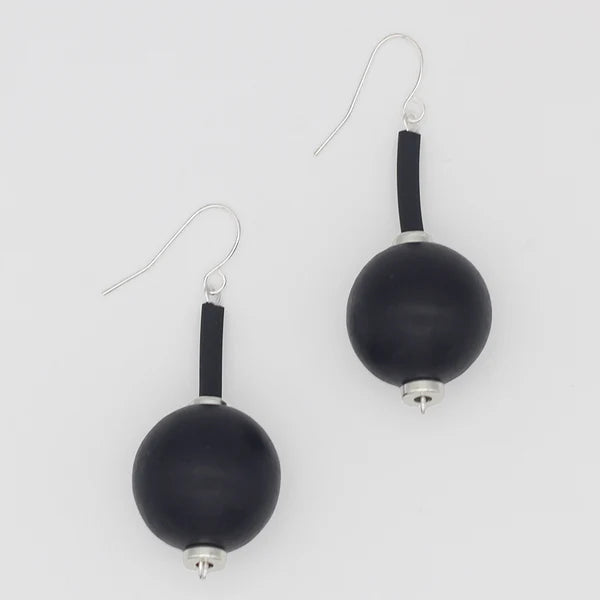 Ball Drop Earrings - Various Colors