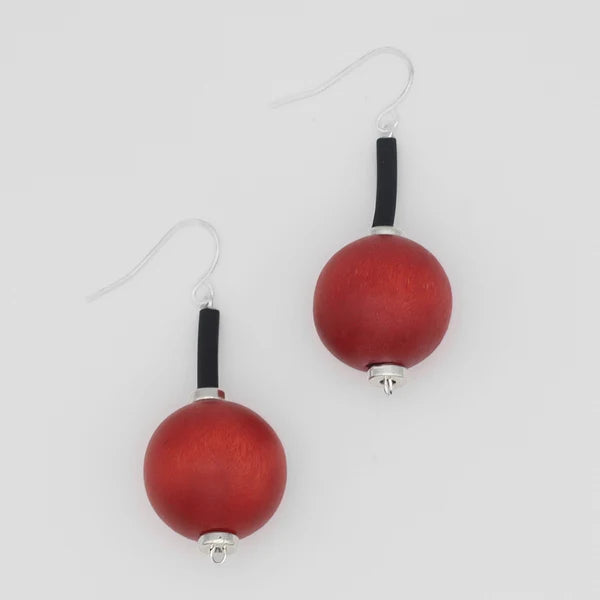 Ball Drop Earrings - Various Colors