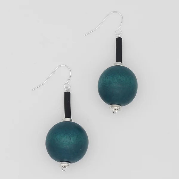 Ball Drop Earrings - Various Colors