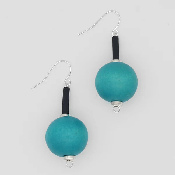 Ball Drop Earrings - Various Colors