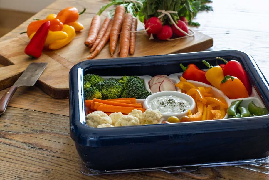Fancy Panz™ Charcuterie & Veggie Tray Insert – Willow Gift & Home