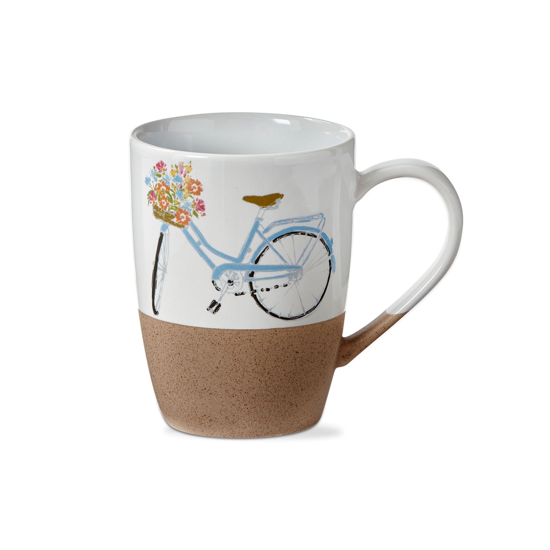 Bicycle Blossom Mug, bicycle side