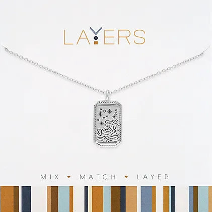 Silver Layers Necklace