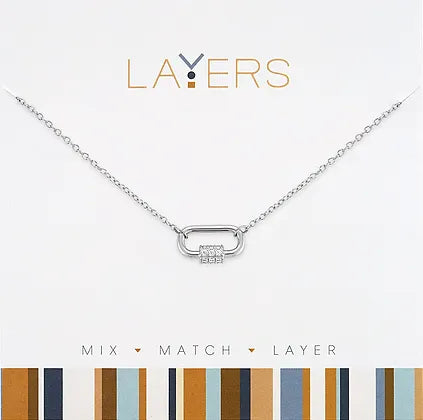 Silver Layers Necklace