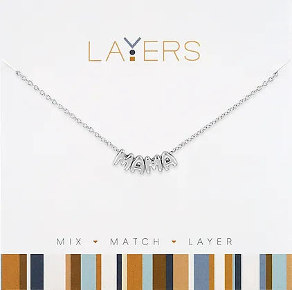 Silver Layers Necklace