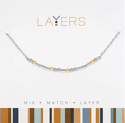 Silver Layers Necklace