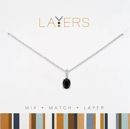 Silver Layers Necklace