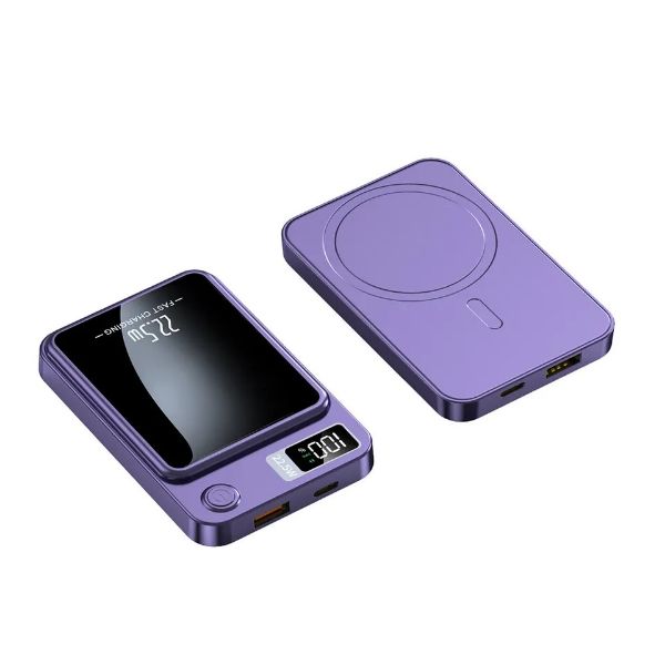 Purple Power Bank Charger