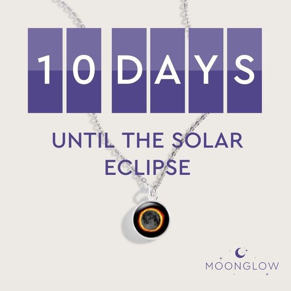 Solar Eclipse Moonglow Necklace - Limited Edition