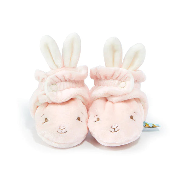 Bloom Bunny Hoppy Feet Slippers - Gray or Pink