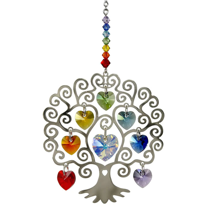 Rainbow Crystal Tree of Life closeup
