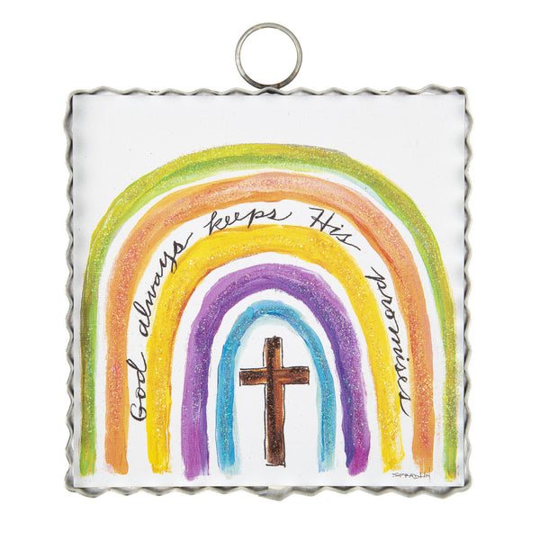 God's Promise rainbow art print