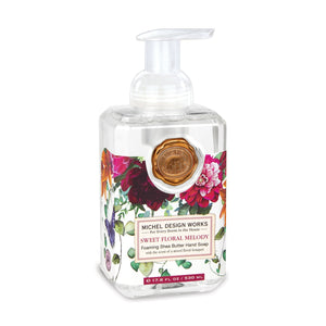 17 oz. pump container Michel Design Works Sweet Floral Melody Foaming Hand Soap