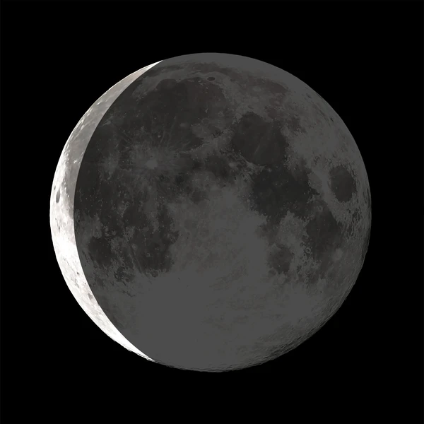 Moonglow CD waning crexent moon