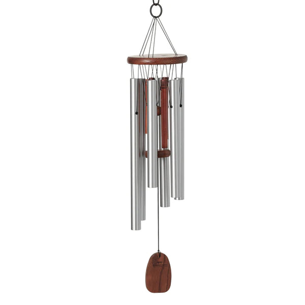 Singing in the Rain Chime Silver/Bamboo