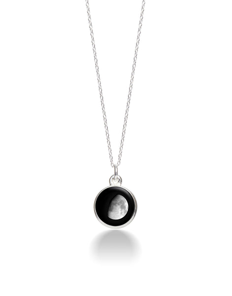 Moonglow necklace 6A waxing gibbous