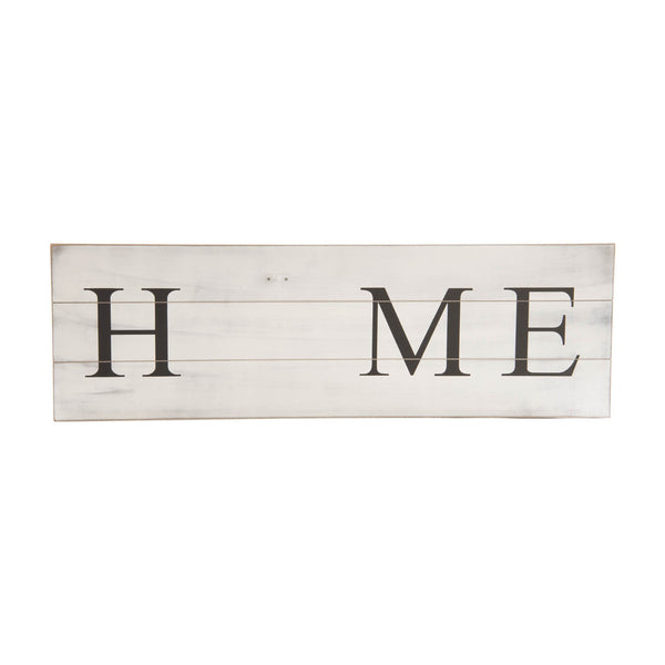 White "Home" display board