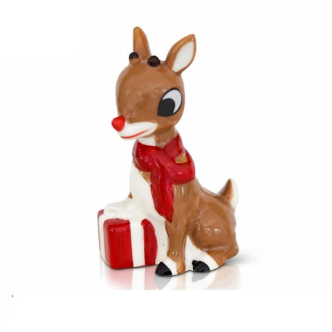 #A285 Rudolph the Red Nosed Reindeer Mini by Nora Fleming