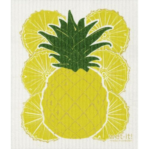 Pineapple Print Swedish Dish Cloth