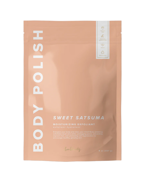 Sweet Satsuma Body Scrub package