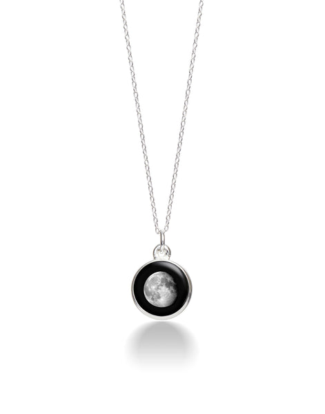 Moonglow necklace 7D waning gibbous moon