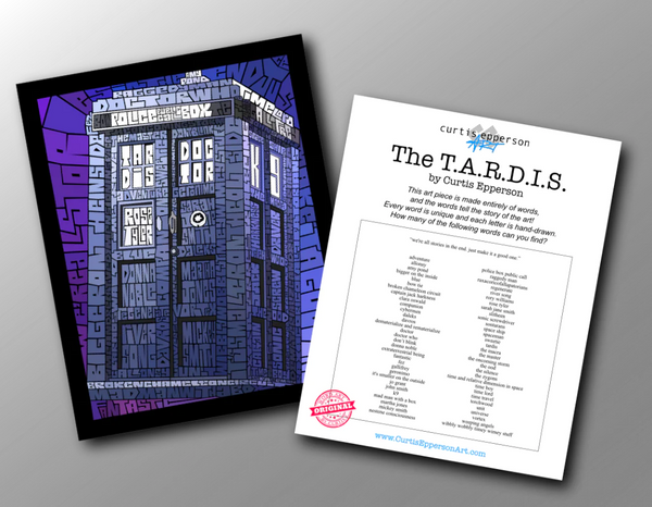 Word Guide for The Tardis