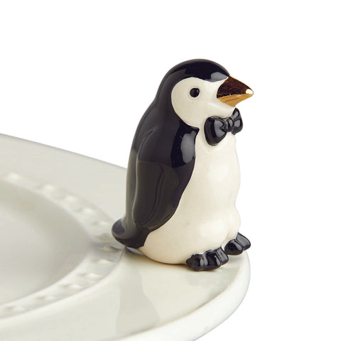Tiny Tuxedo - penguin mini by Nora Fleming